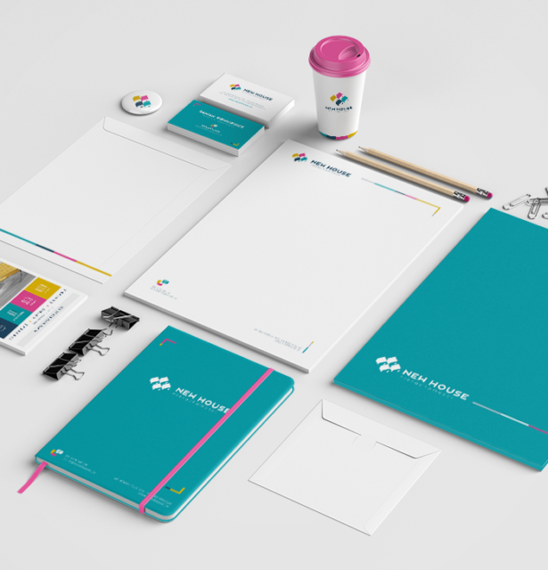 system identyfikacji wizualnej tło