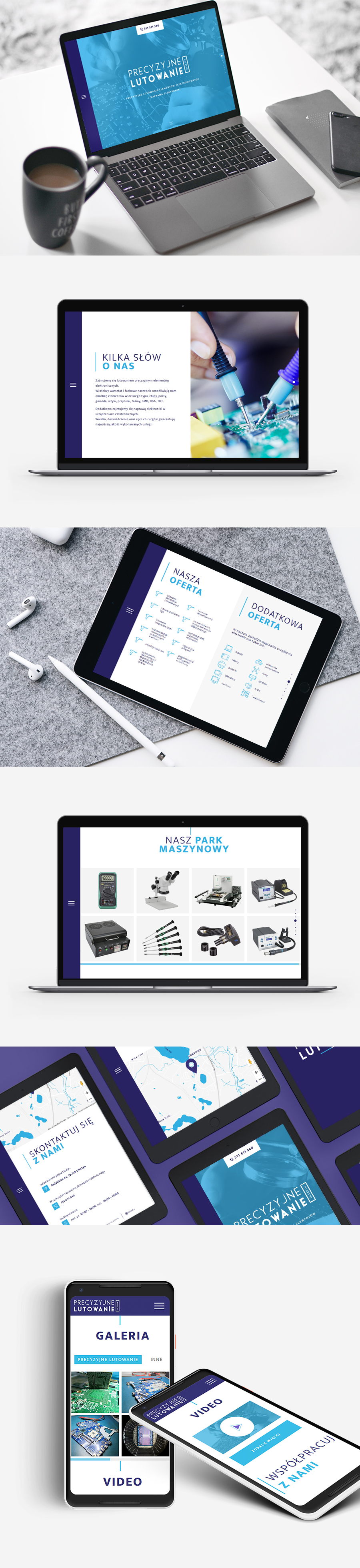 strona internetowa Precyzyjne Lutowanie