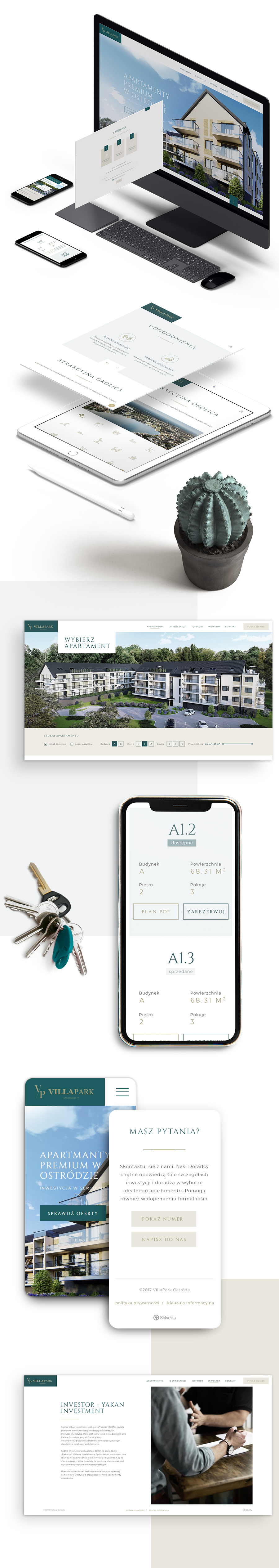 strona internetowa Villa Park