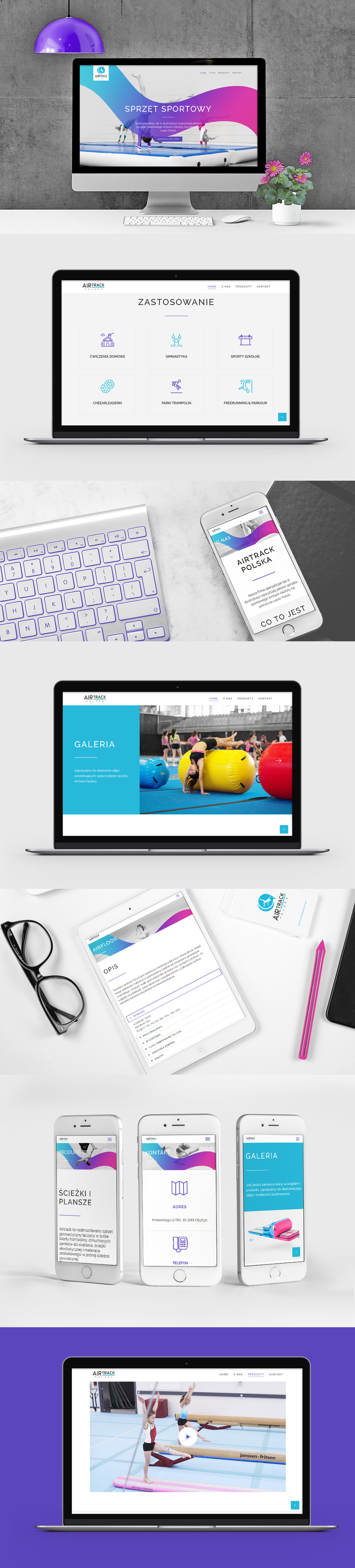 strona internetowa Airtrack