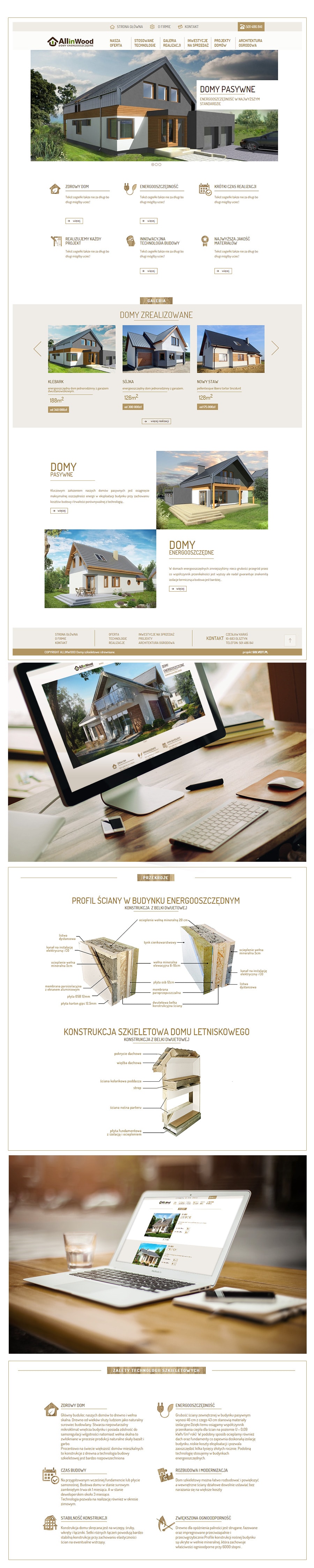 strona internetowa AllinWood