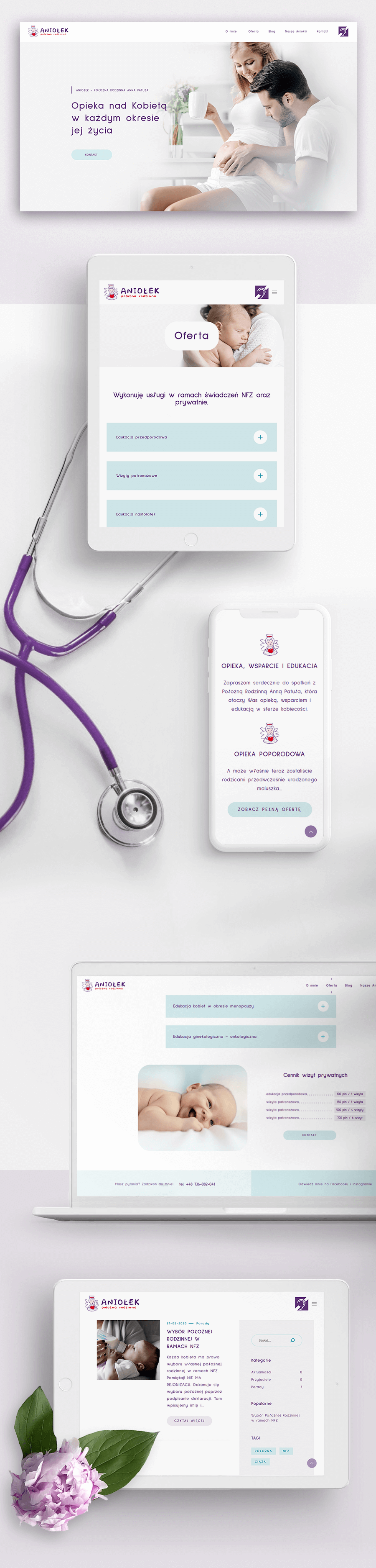 strona internetowa Anna Patuła