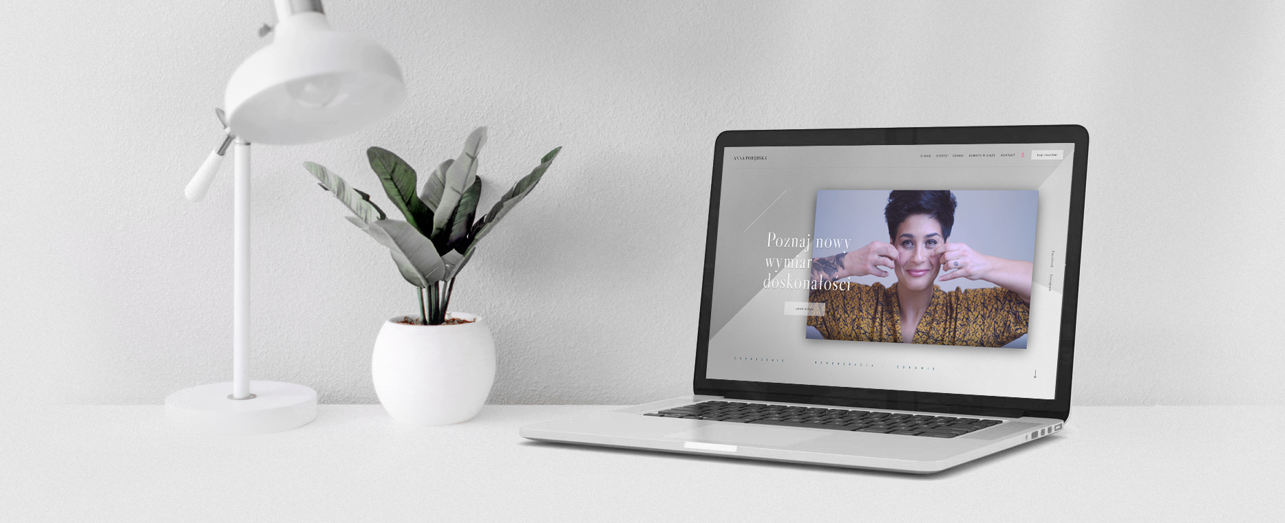 strona internetowa Anna Porębska – strona internetowa tło