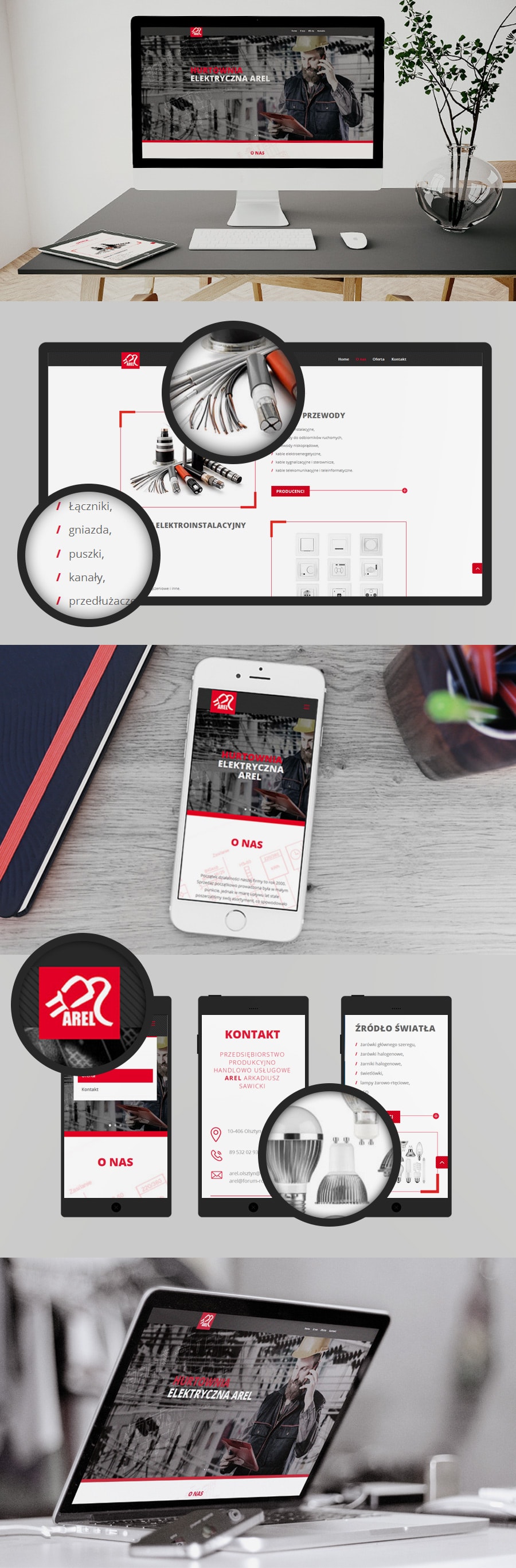 strona internetowa Arel