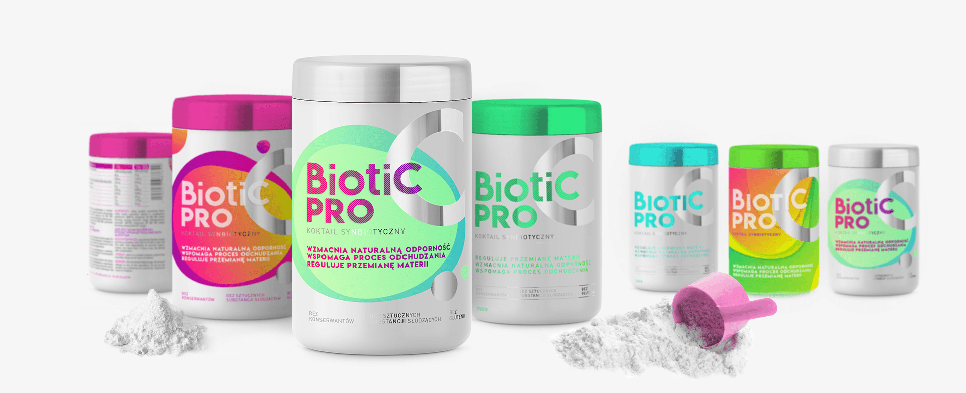 etykieta Biotic Pro tło