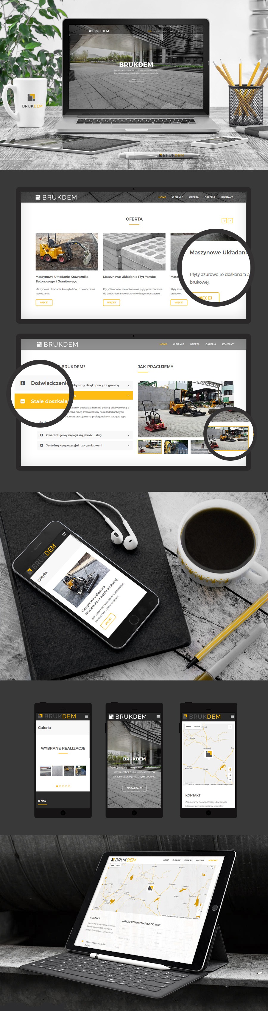 strona internetowa Brukdem