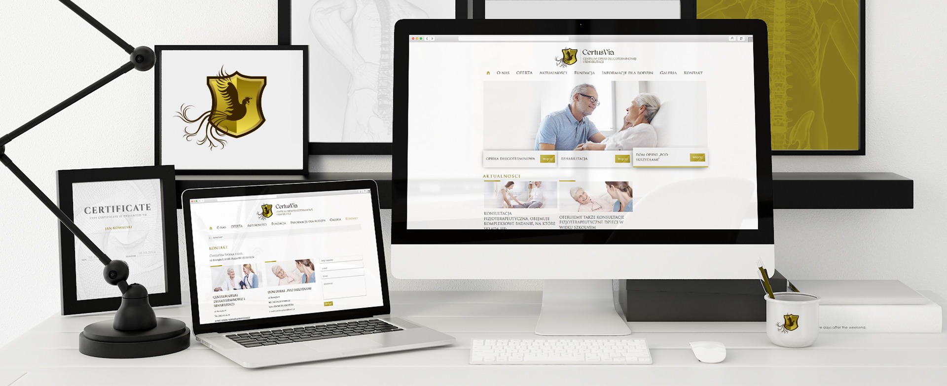 strona internetowa CertusVia tło