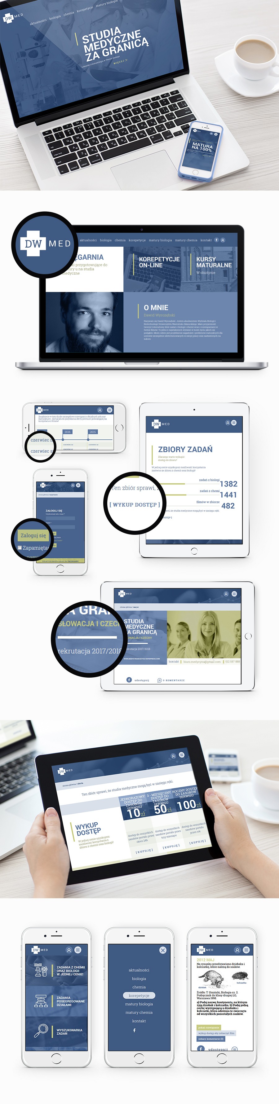 strona internetowa DWMED