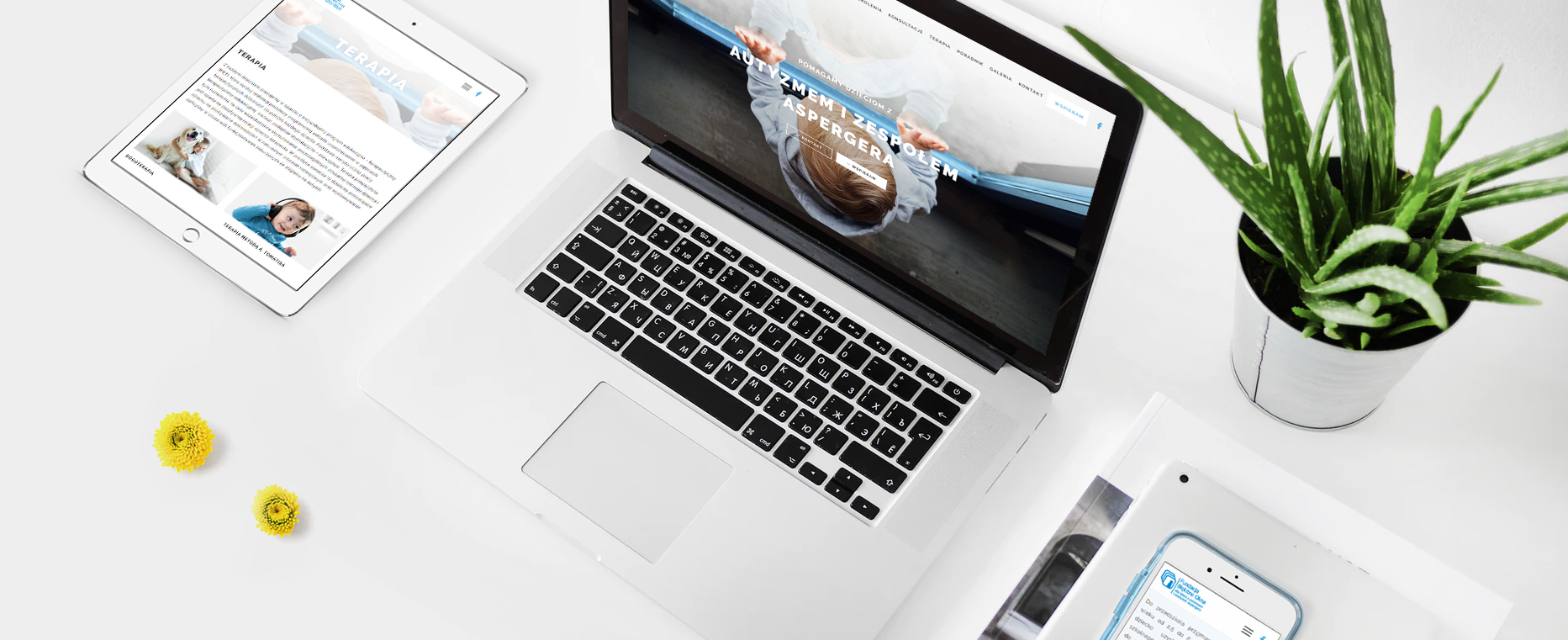 strona internetowa Fundacja Błękitne Okna – Strona internetowa tło