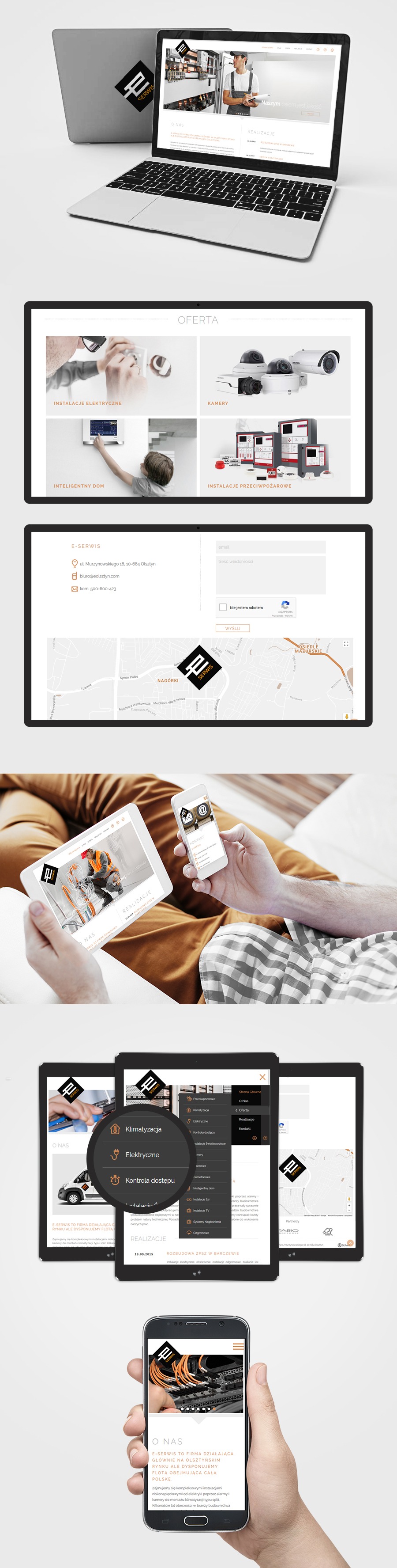 strona internetowa E-serwis