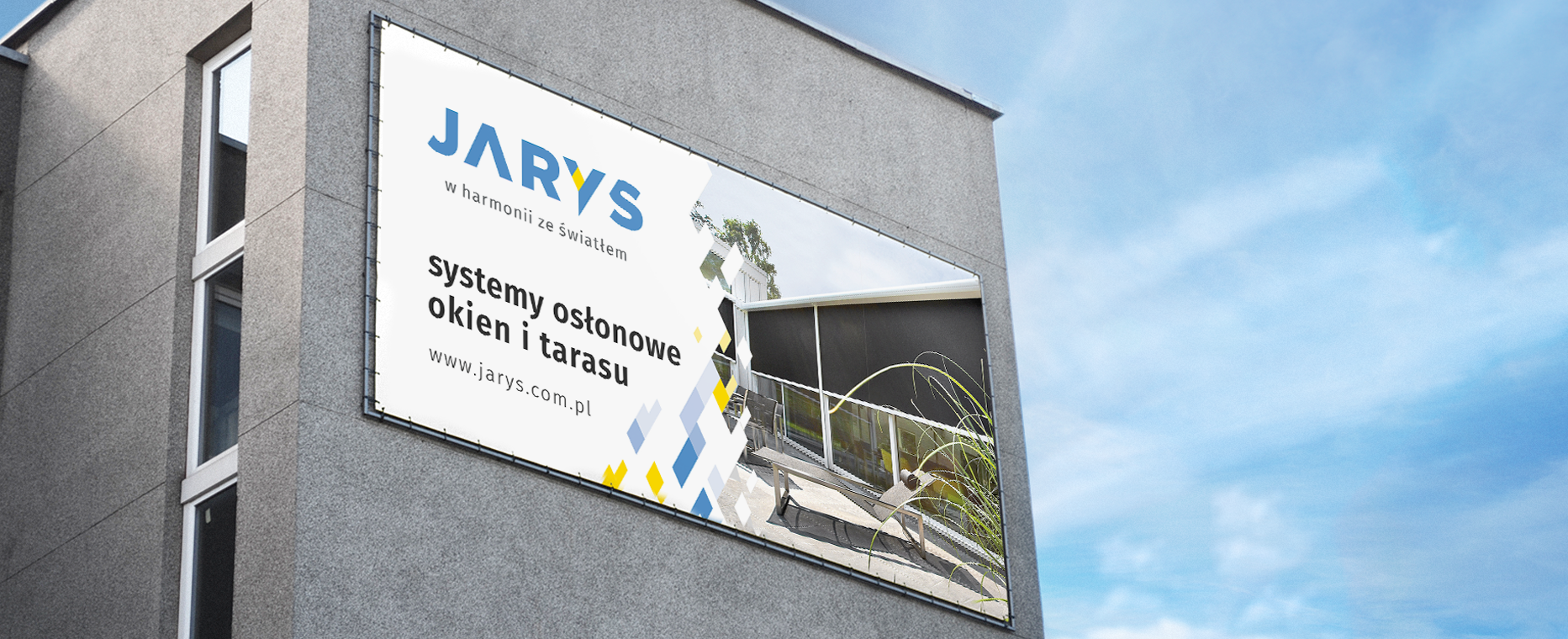 baner Artykuły reklamowe dla firmy Jarys tło