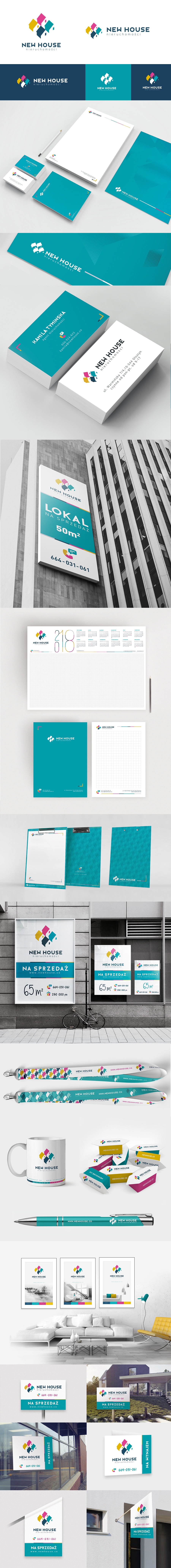 system identyfikacji wizualnej New House