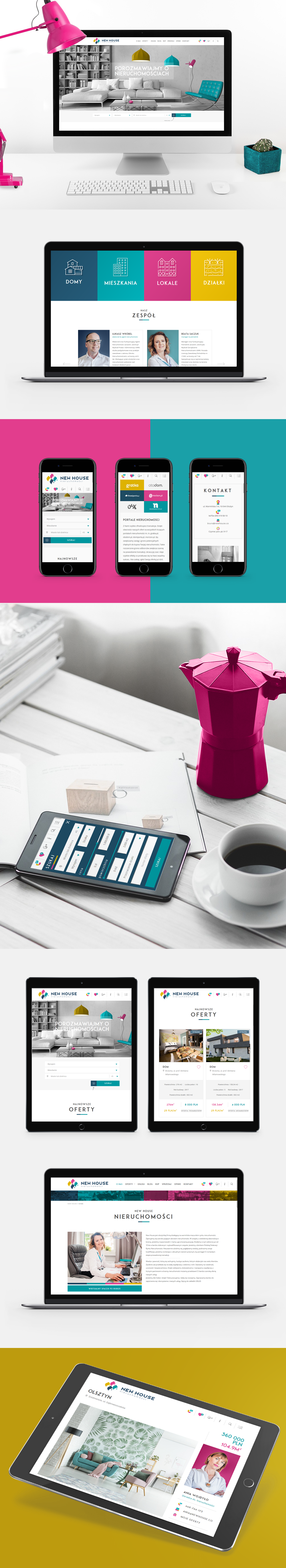 strona internetowa New House