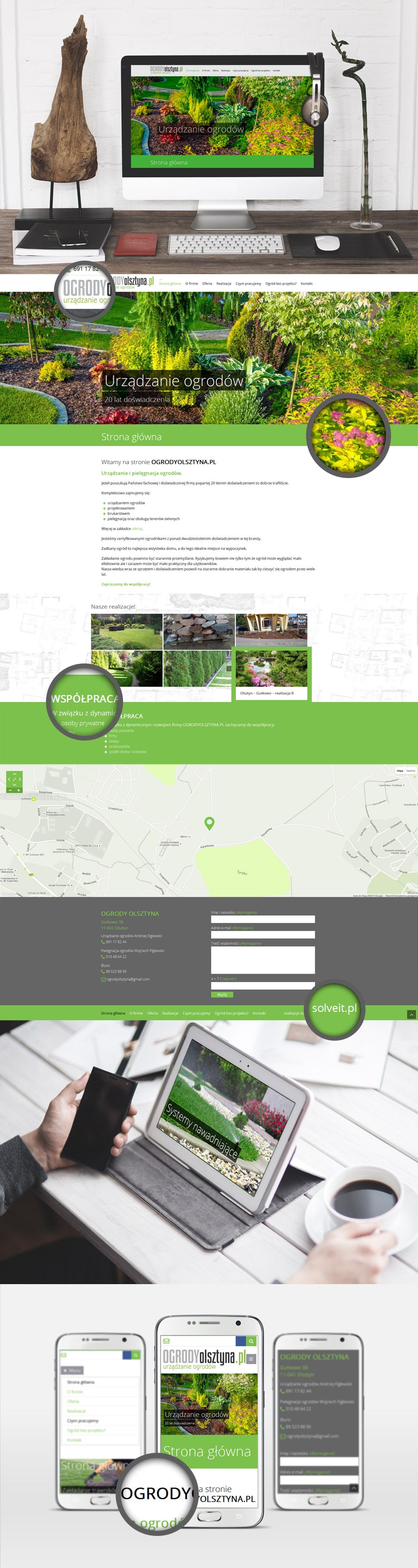 strona internetowa ogrodyolsztyna.pl