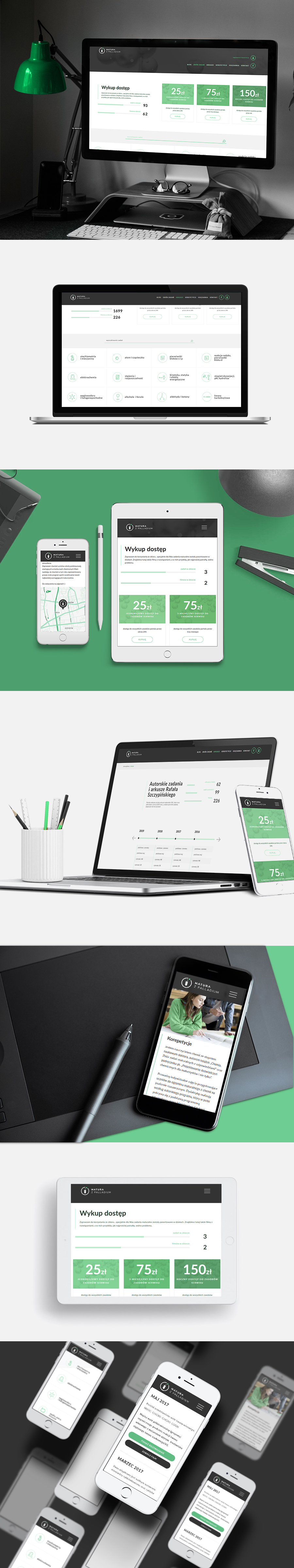 strona internetowa Matura z Palladium