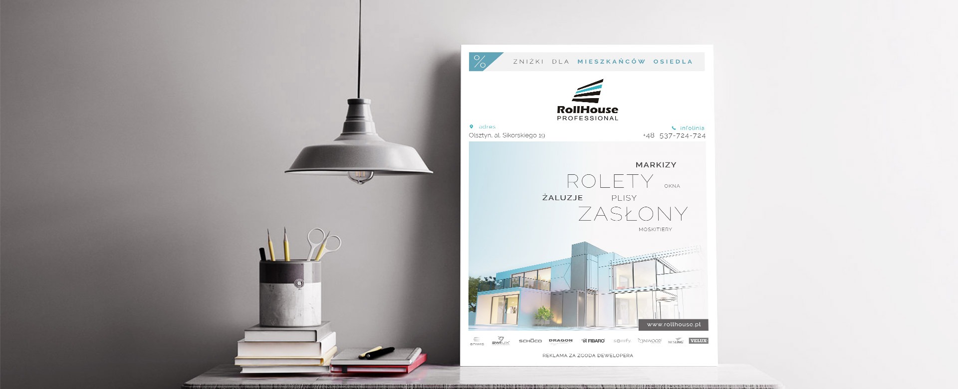 ulotka RollHouse tło