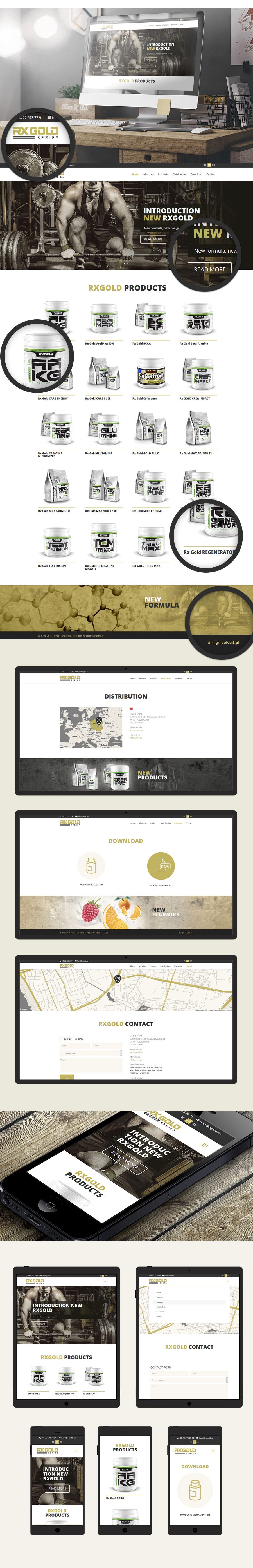 strona internetowa RXGOLD