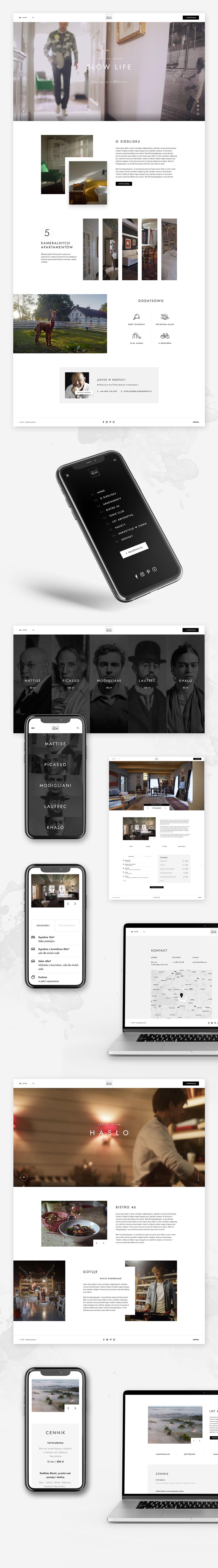 strona internetowa Siedlisko Blanki