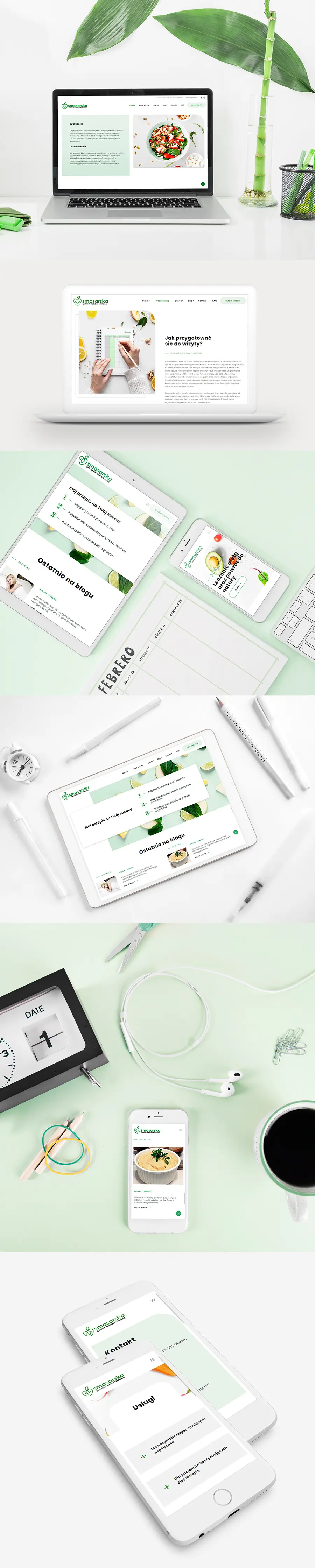 strona internetowa Klaudia Smosarska