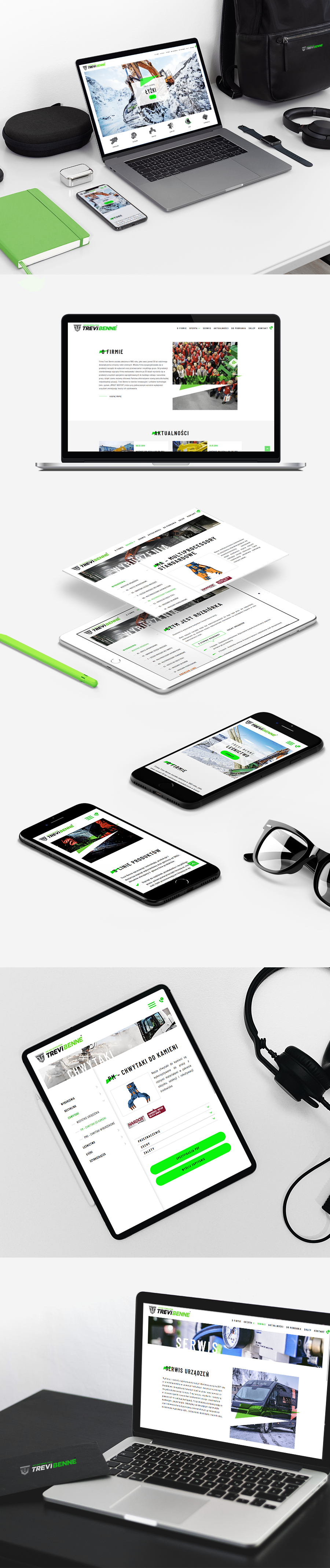 strona internetowa Trevi Benne