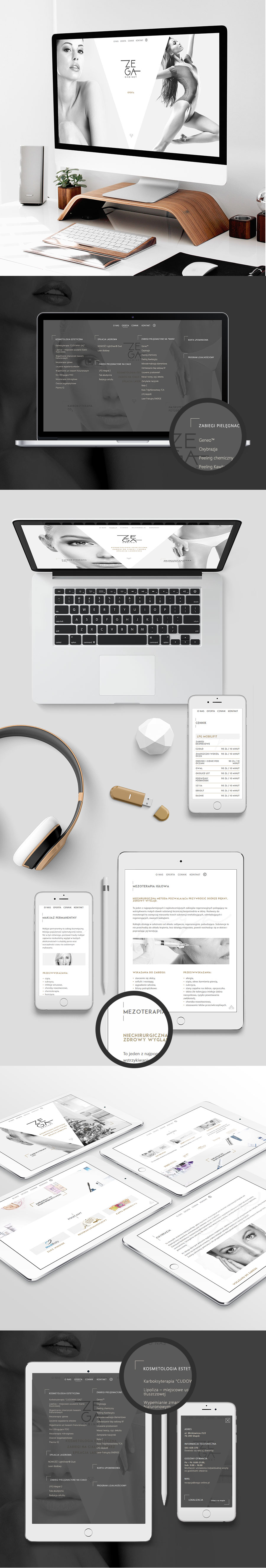 strona internetowa Zega