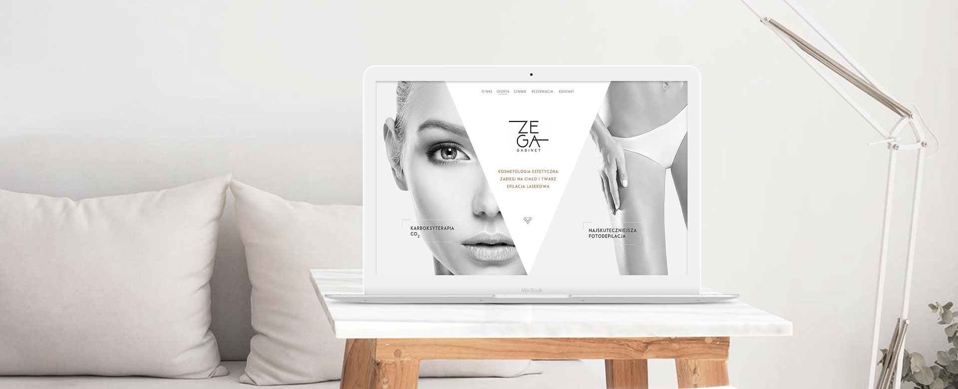 strona internetowa Zega – strona internetowa tło