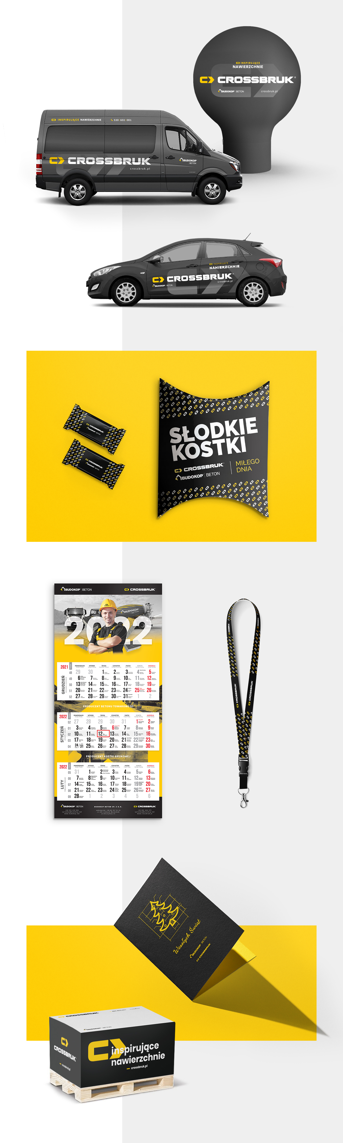 system identyfikacji wizualnej Crossbruk