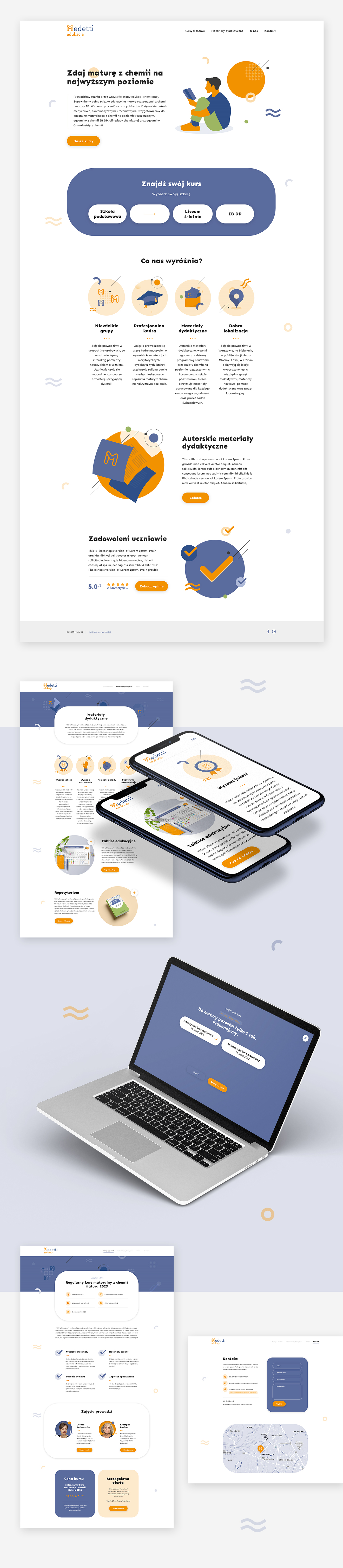 website Medetti edukacja