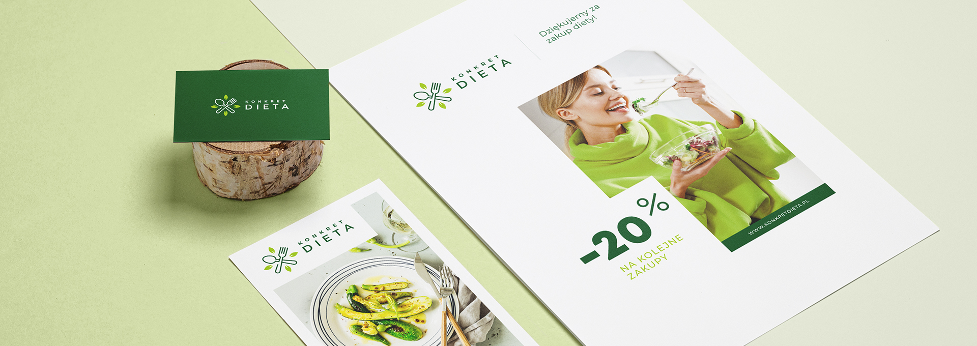 system dedykowany Konkret Dieta i konkretne logo tło