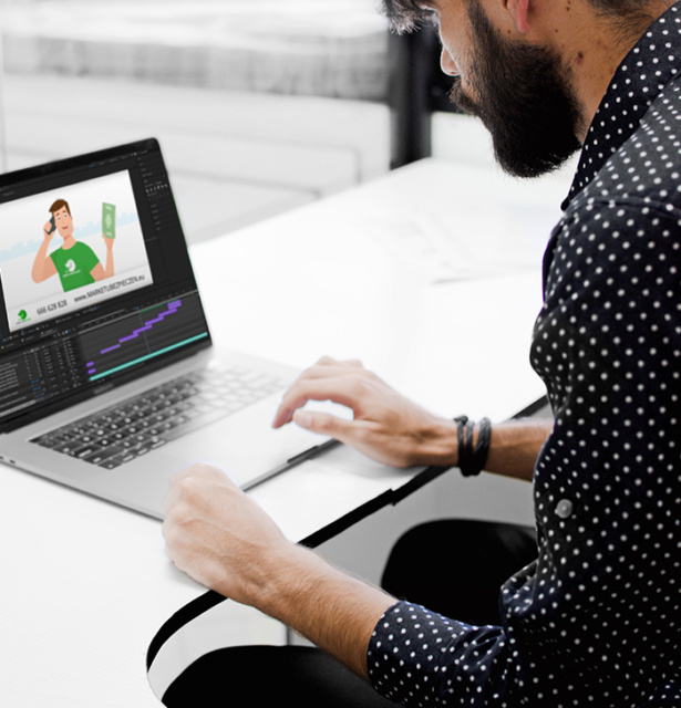 explainer video tło