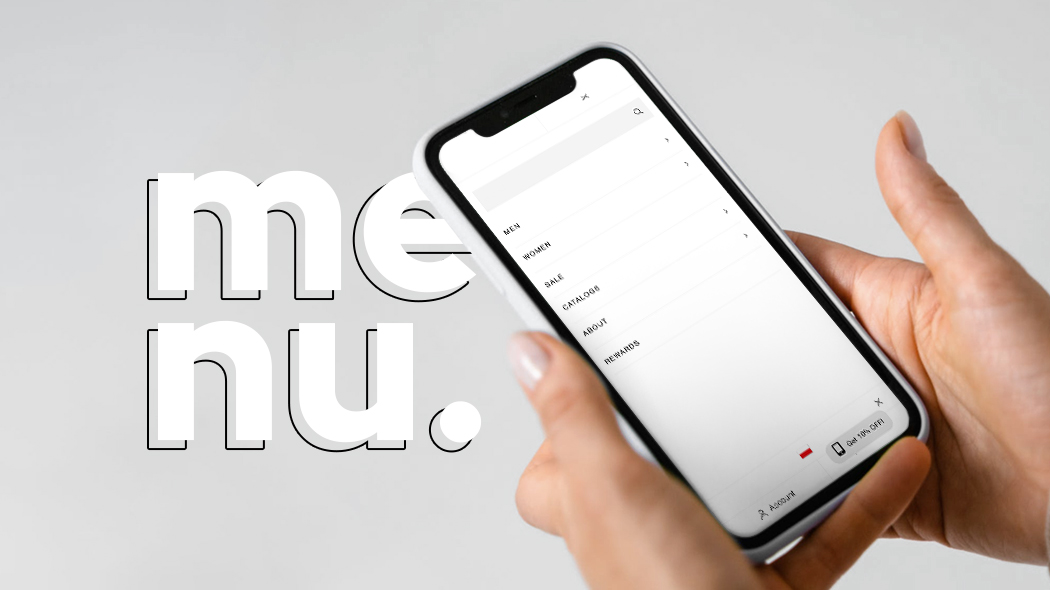 Menu, czyli główne źródło nawigacji tło