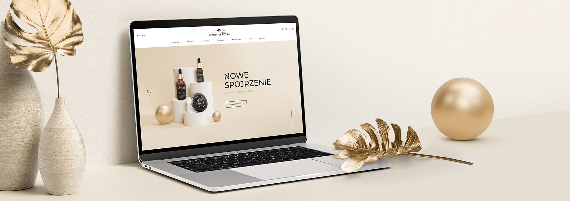 sklep internetowy Beauty by Polka – website for professionalists tło