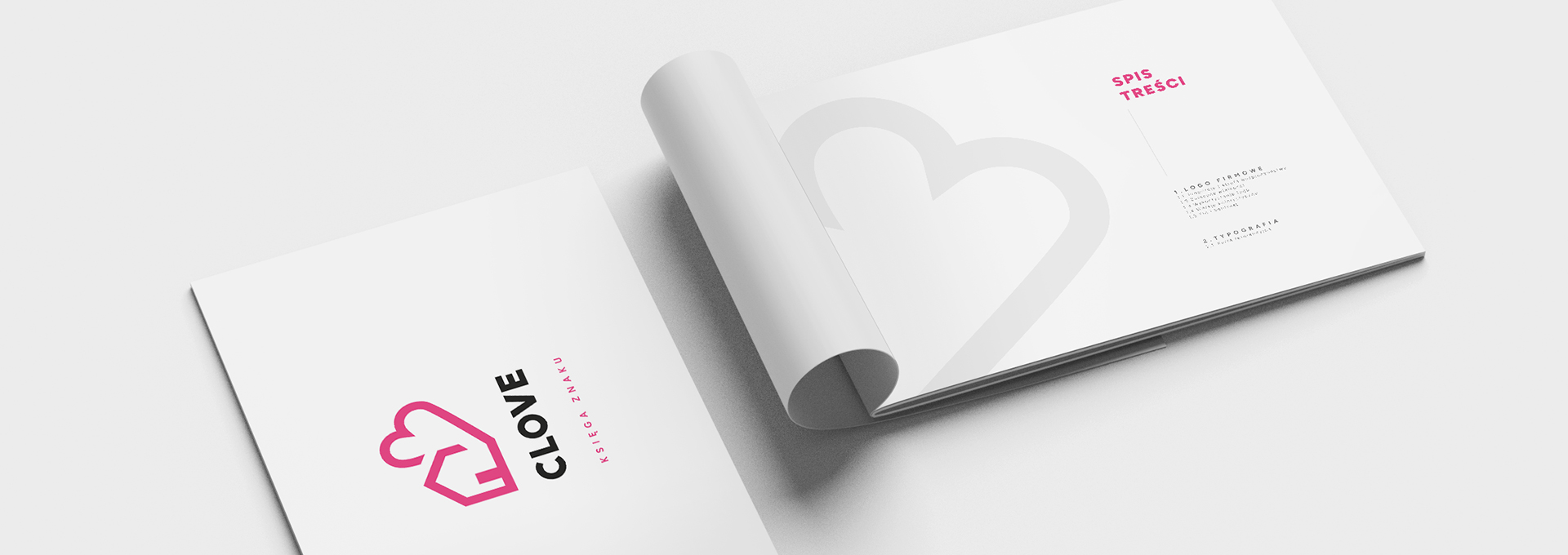 księga znaku Księga Znaku marki Clove Nieruchomości tło