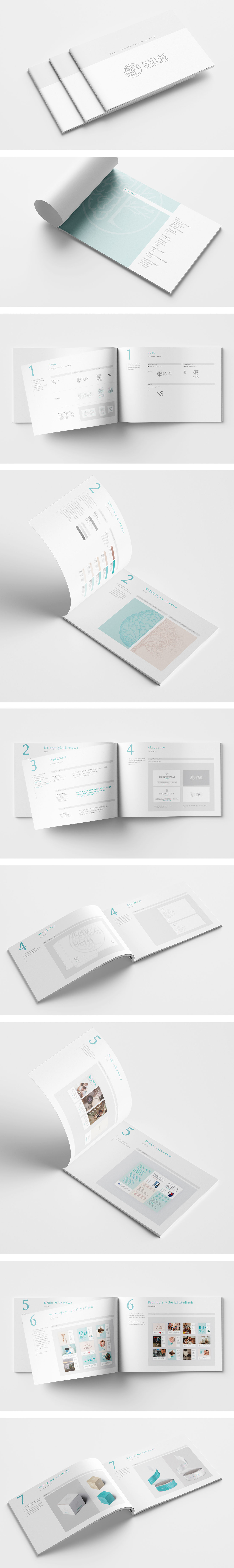 system identyfikacji wizualnej Nature Science