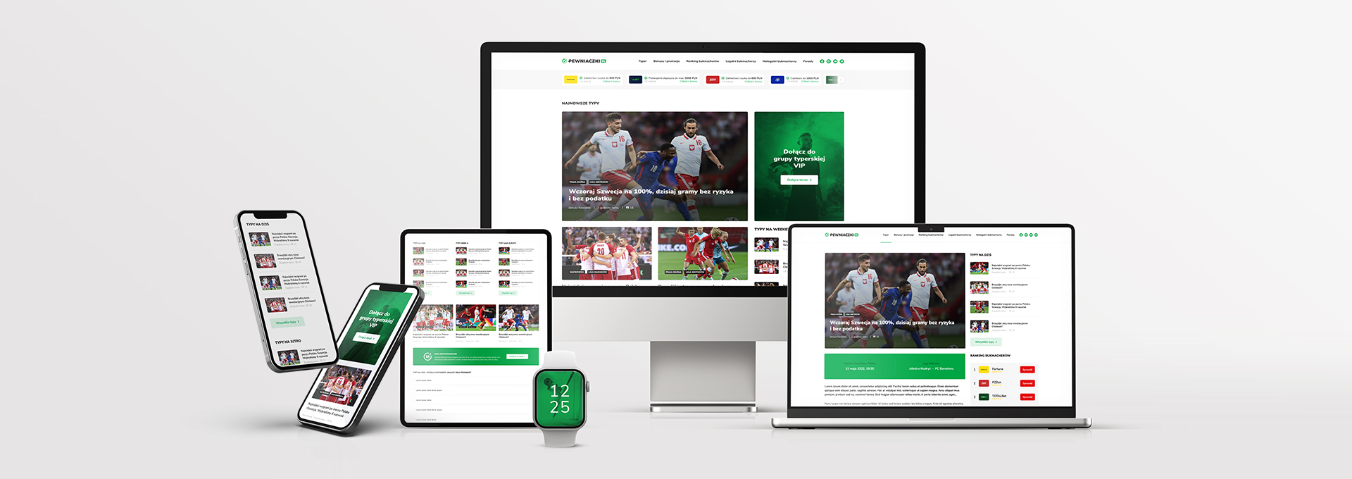 strona internetowa Jedna strona, wiele wyzwań tło