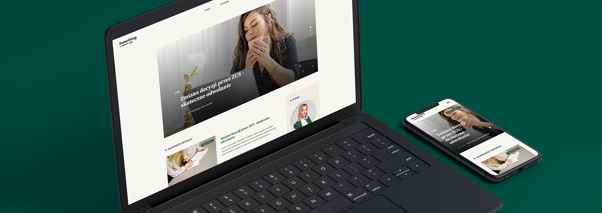 strona internetowa Blog prawniczy – Something About Law tło