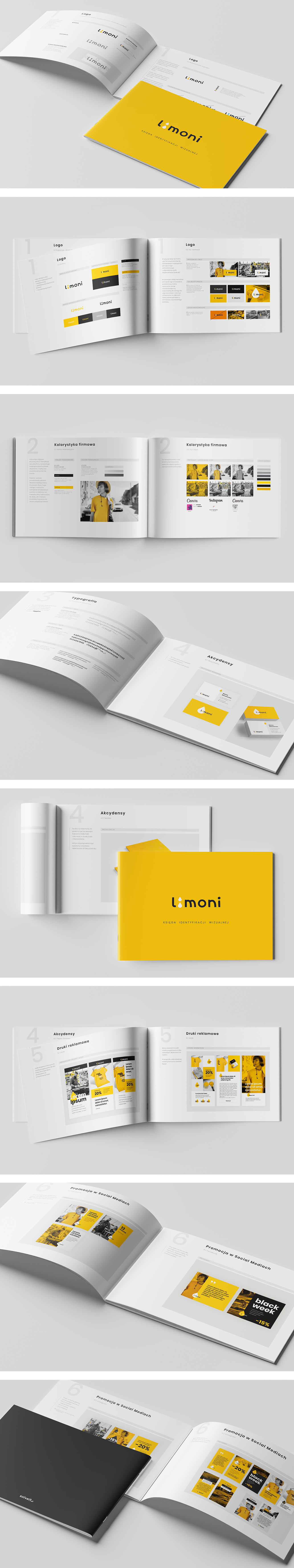 system identyfikacji wizualnej Limoni