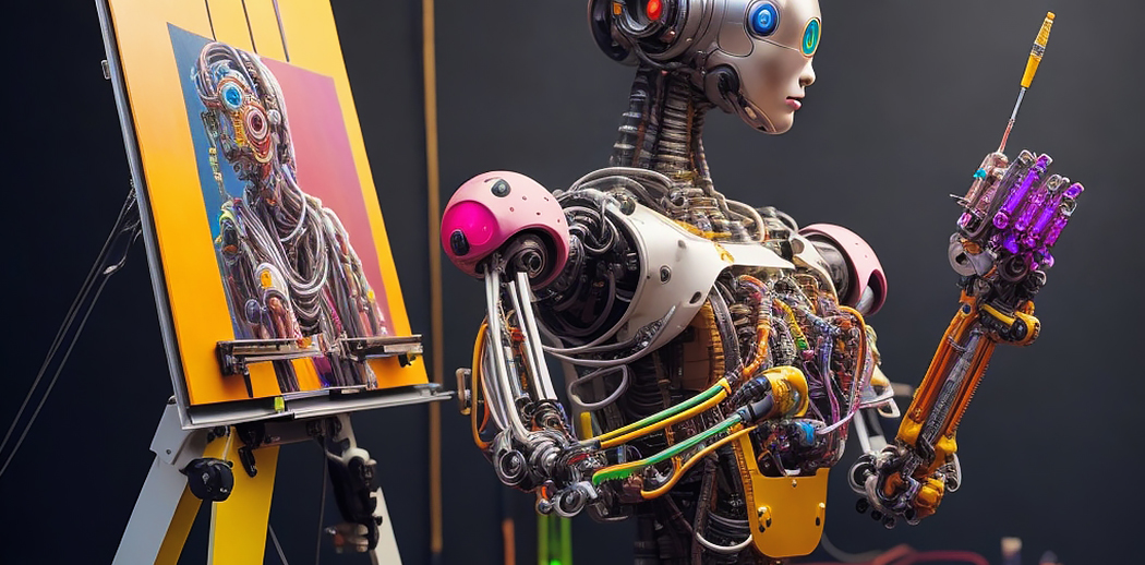 Generatywne AI do tworzenia obrazów tło