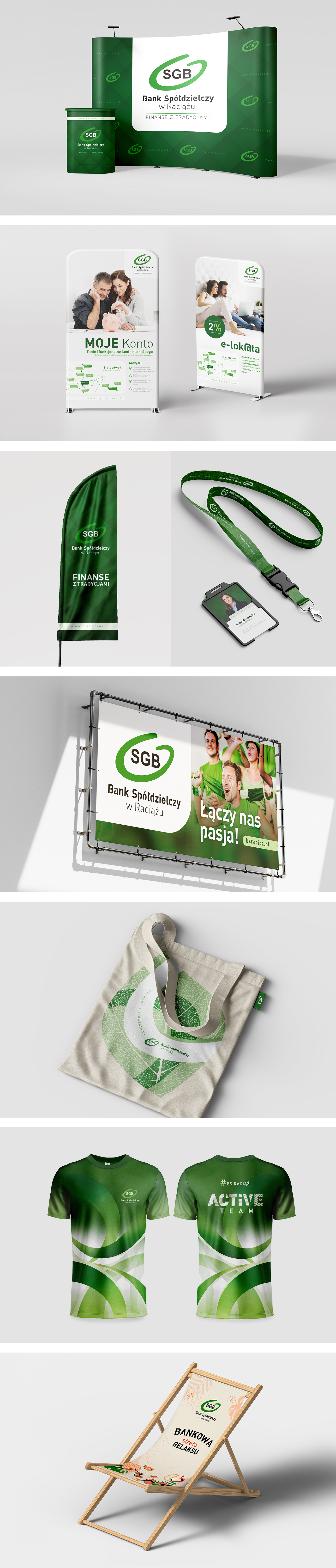 baner BS Raciąż - reklama w sam raz na targi