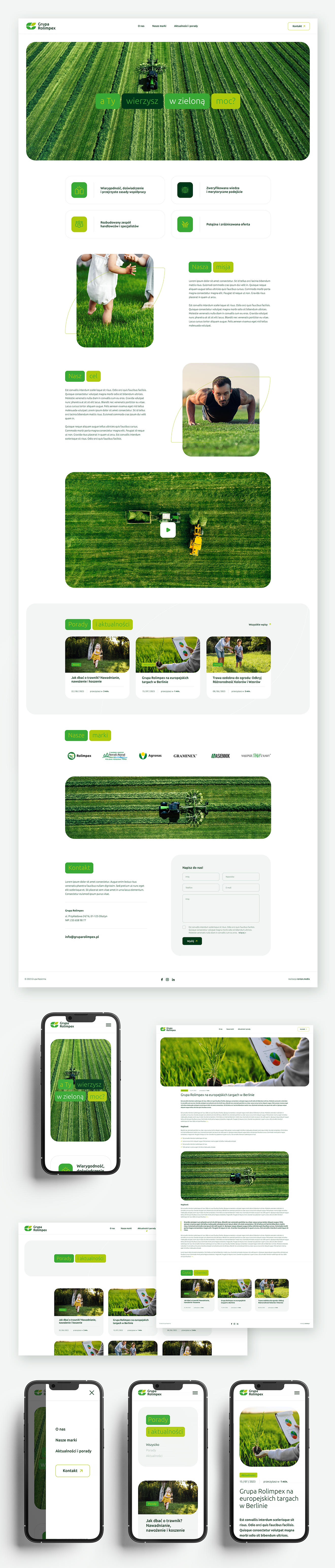 strona internetowa Grupa Rolimpex