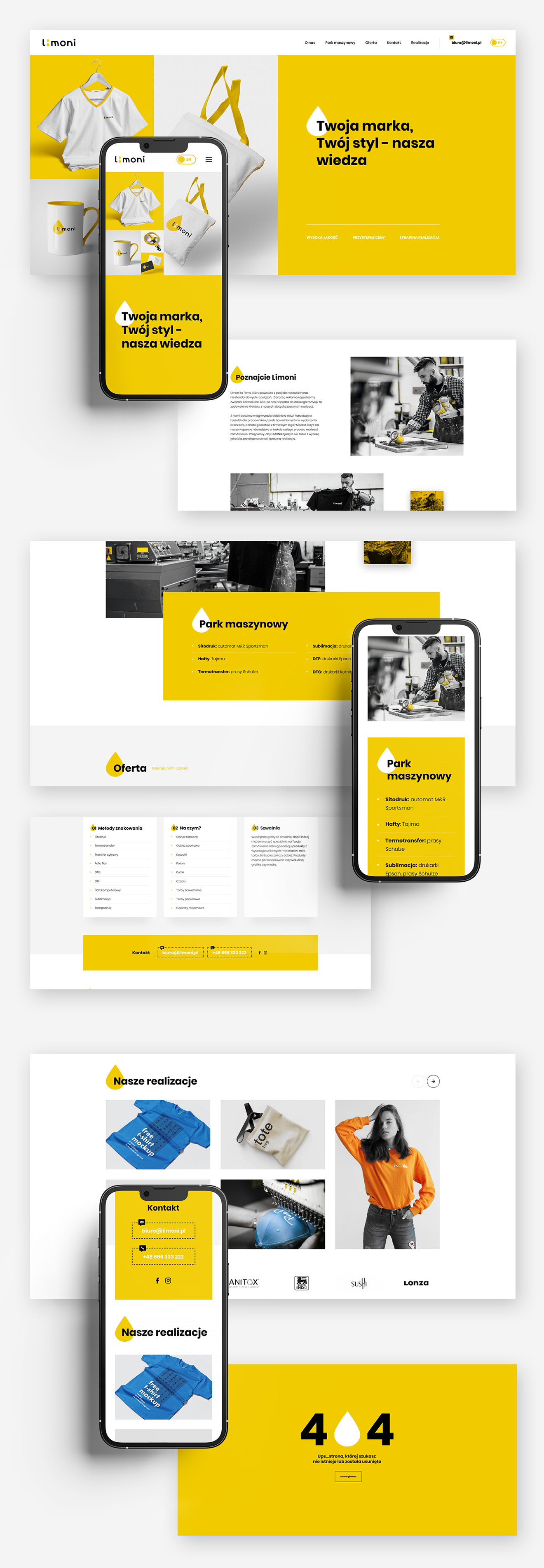 strona internetowa Limoni