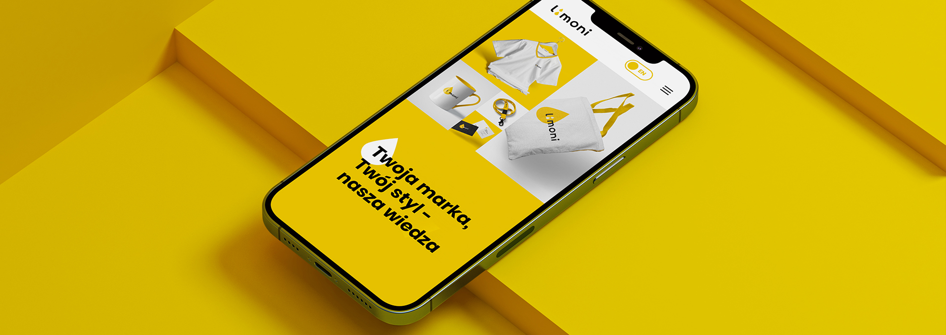 strona internetowa Limoni – strona internetowa dla silnej marki tło