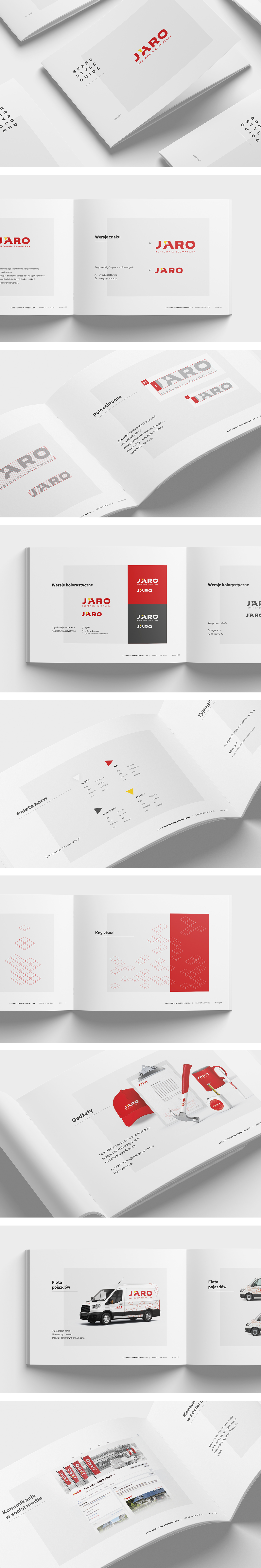 system identyfikacji wizualnej Jaro