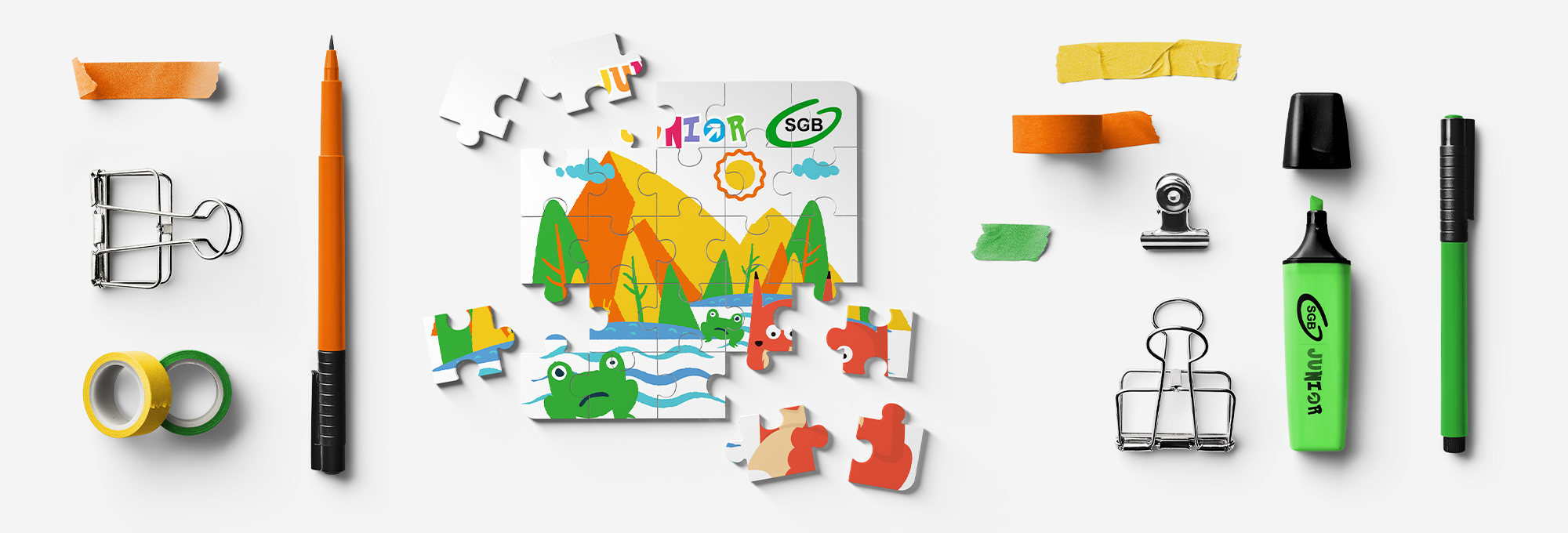 torby SGB Junior – akcesoria firmowe tło