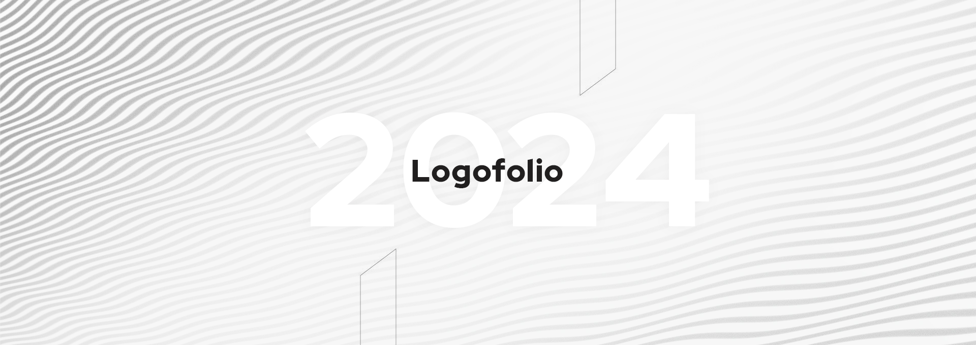 logo Logofolio 2024 – portfolio naszych realizacji tło