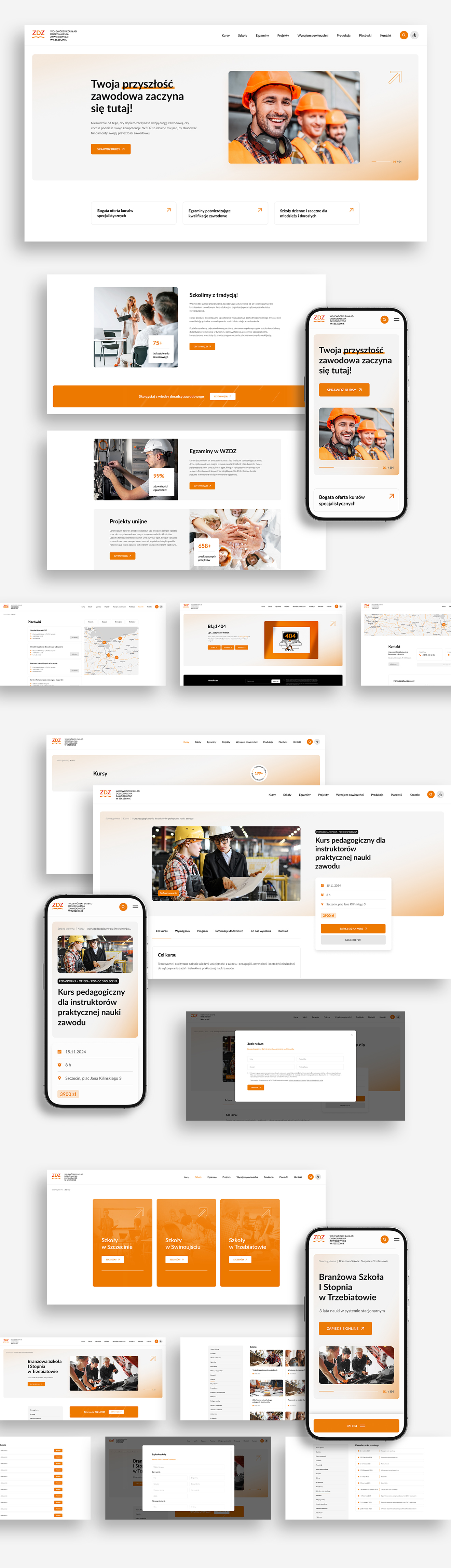 strona internetowa Wojewódzki Zakład Doskonalenia Zawodowego w Szczecinie